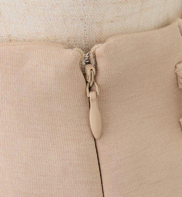  「ベルト付きサイドドロストミニスカート」|スカート|