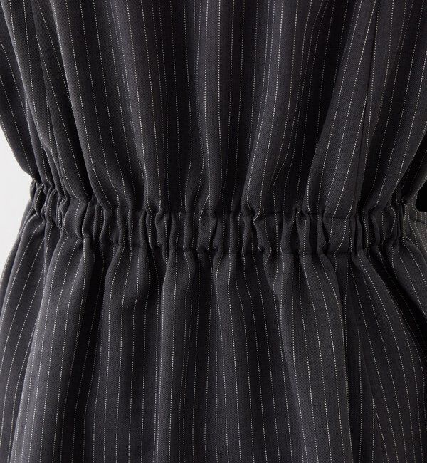  「サイドカット異素材ミニワンピース」|ワンピース|