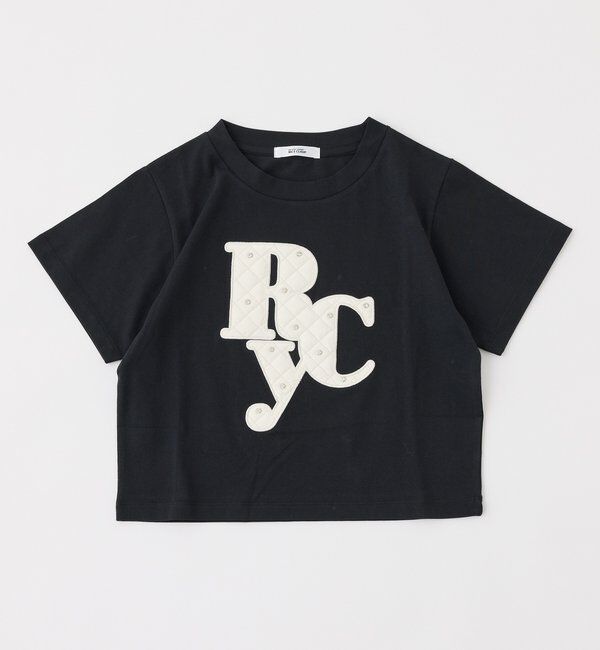  「ビジュー付ロゴアソートサスティナブルTシャツ」|プルオーバー|