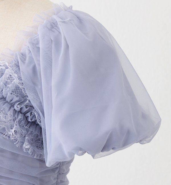  「【Tulle Collection】ティアードミニワンピース」|ワンピース|