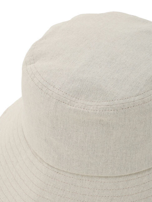 Samansa Mos2「【遮熱/消臭効果】リネン混ハット」|その他|