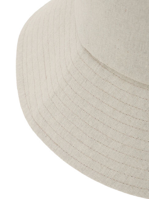 Samansa Mos2「【遮熱/消臭効果】リネン混ハット」|その他|