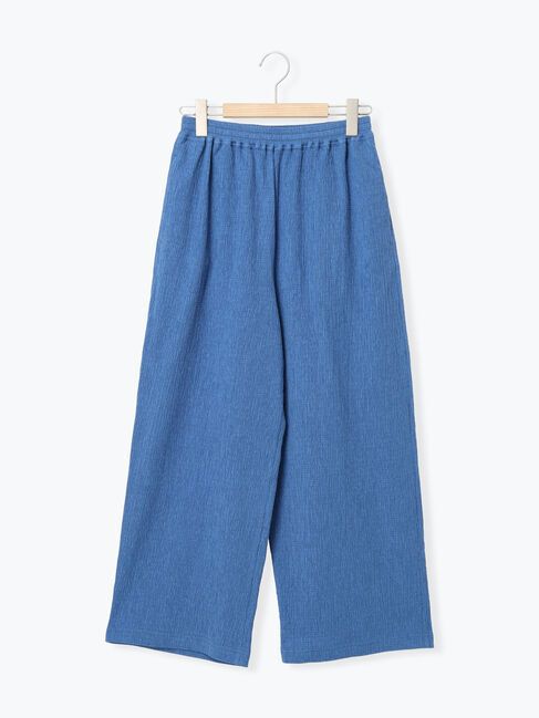 Samansa Mos2「【吸水速乾】イージーパンツ」|その他|ブルー