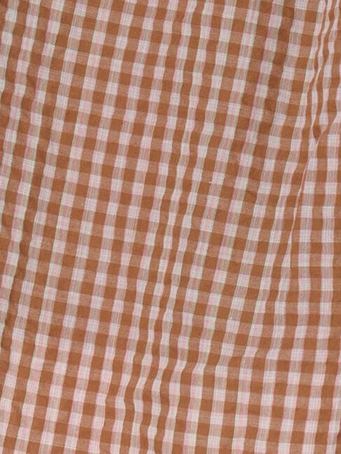 Samansa Mos2 Lagom「裾フリルチェック7分丈パンツ(セットアップ可)」|その他|