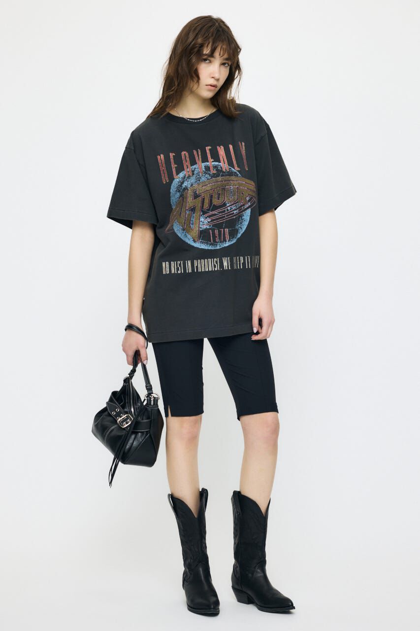 MOUSSY「FADED GRAPHIC LOOSE ティ」|Tシャツ・カットソー|