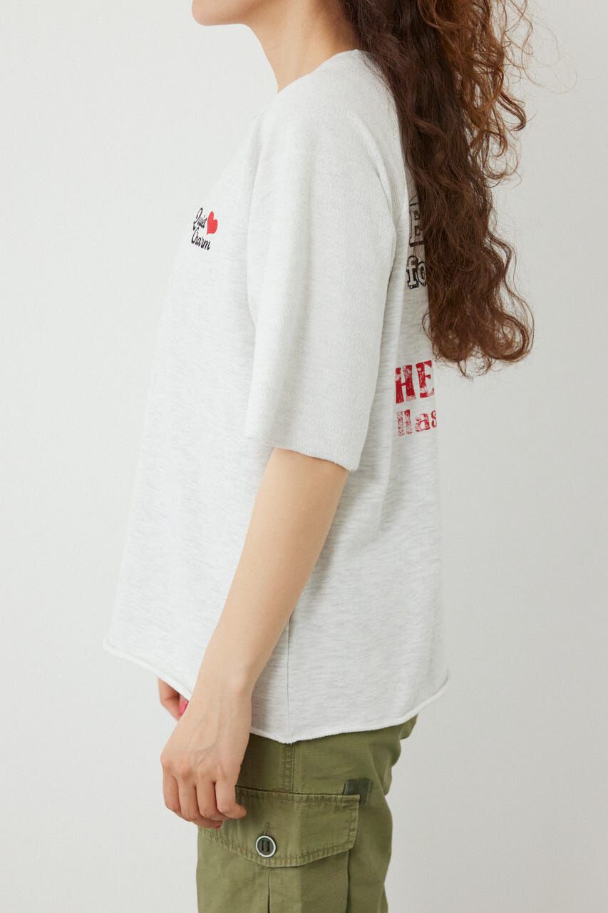 RODEO CROWNS「半袖リバーススウェットトップス」|Tシャツ・カットソー|