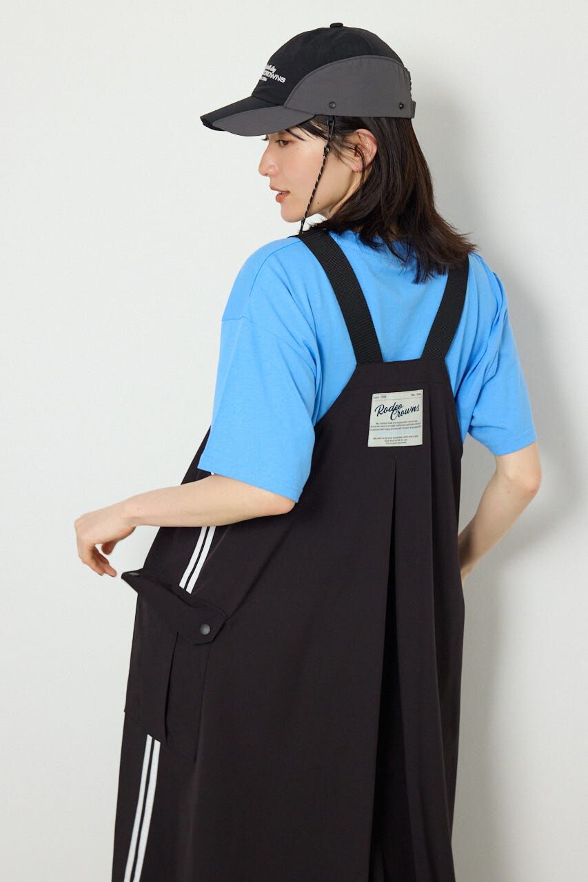 RODEO CROWNS「W/Rサイドラインジャンパースカート」|ワンピース|