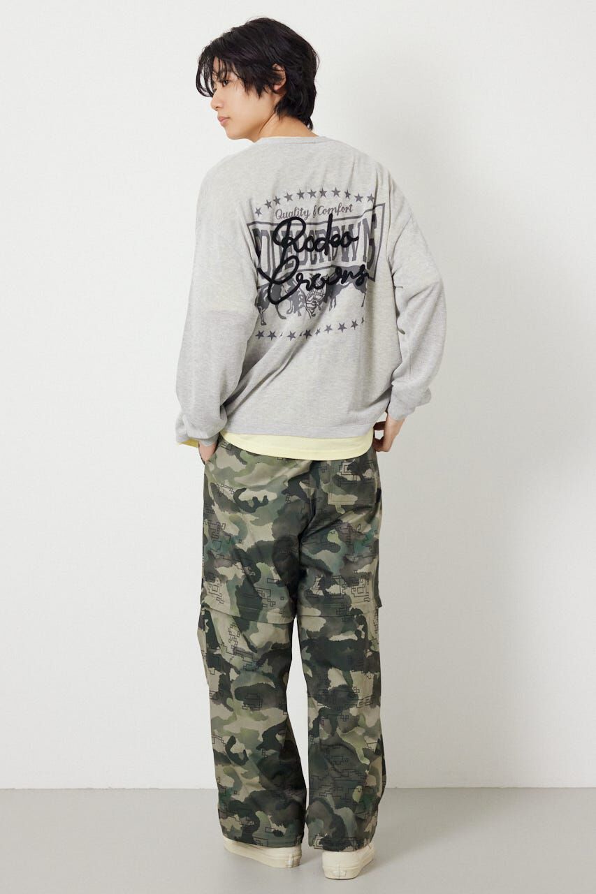 RODEO CROWNS「ロープロゴニットトッパー」|カーディガン|