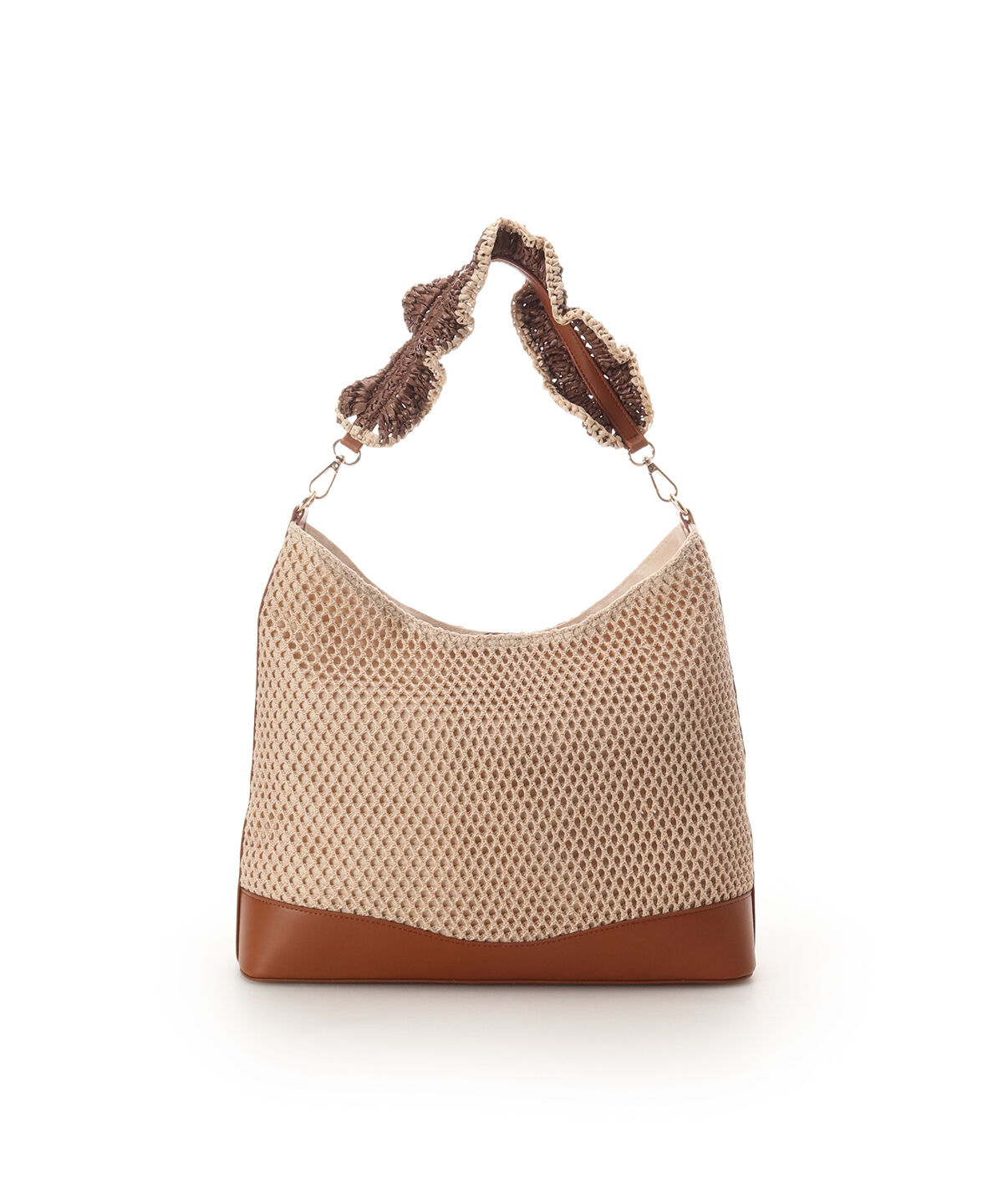 Samantha Thavasa「ワンポイントフラワーモチーフ フリルバッグ」|ハンドバッグ|