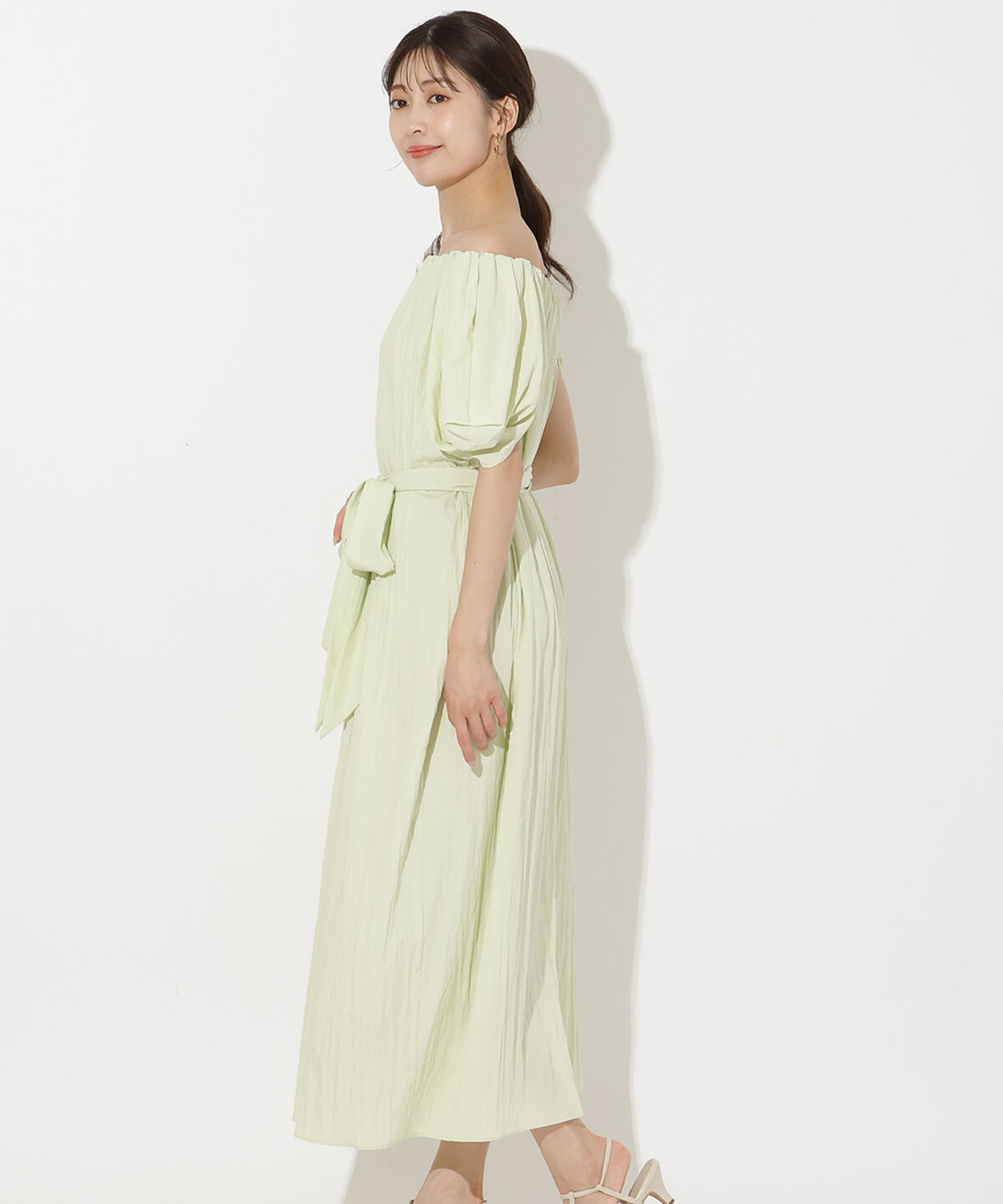 アンドクチュール「ケープスリーブワンピース」|ワンピース|