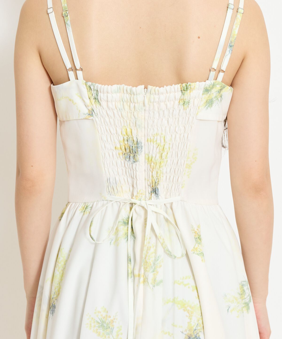 WILLSELECTION「ミモザプリントキャミワンピース」|ワンピース|