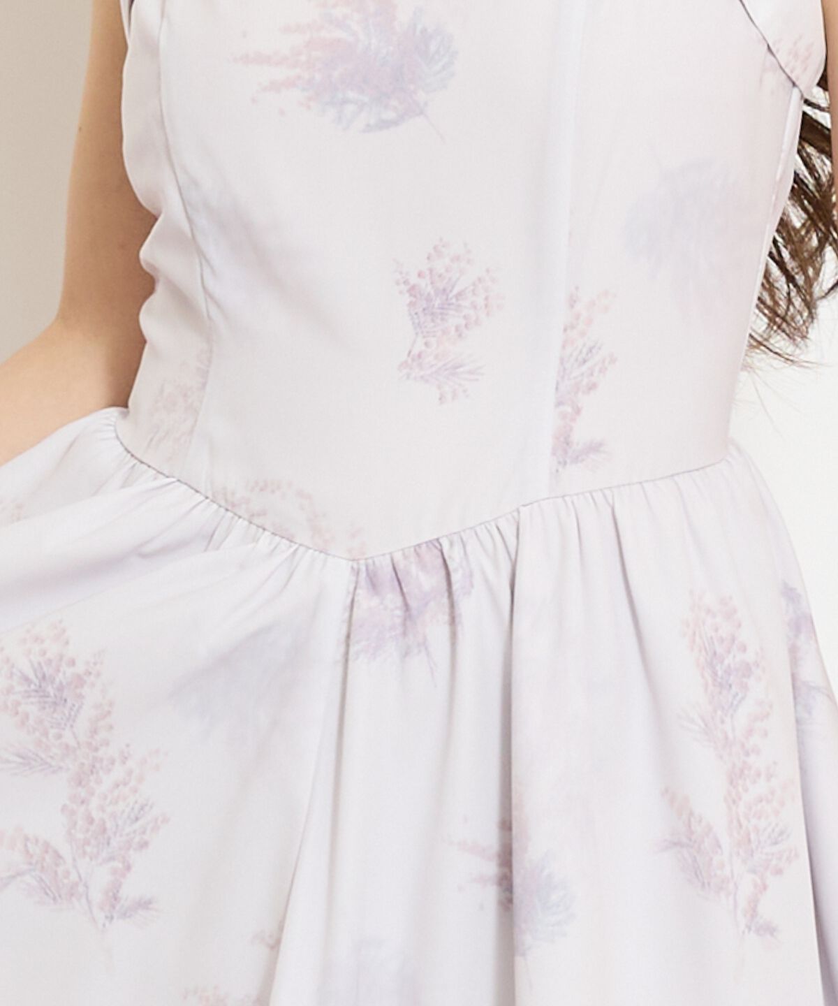 WILLSELECTION「ミモザプリントキャミワンピース」|ワンピース|