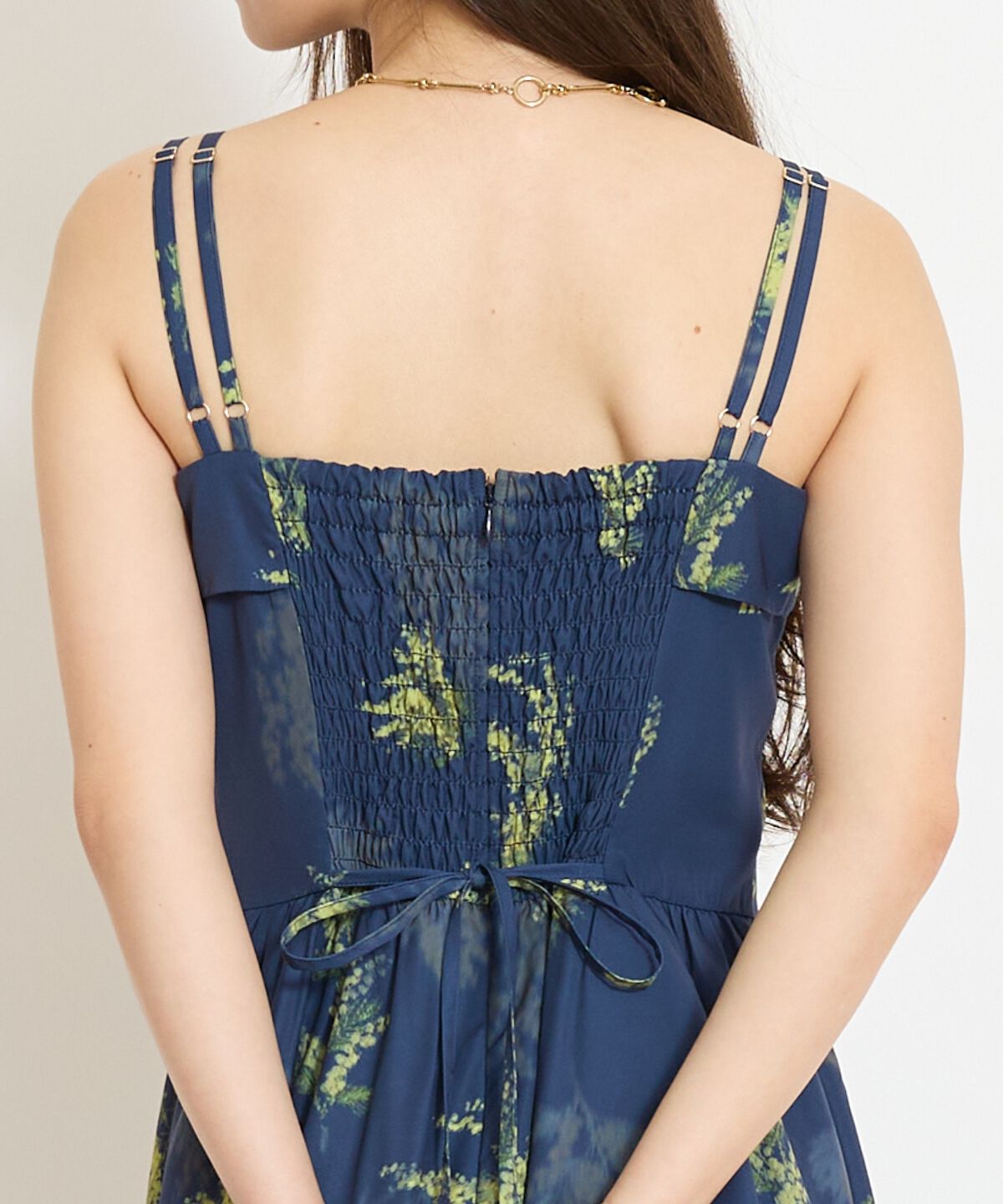 WILLSELECTION「ミモザプリントキャミワンピース」|ワンピース|