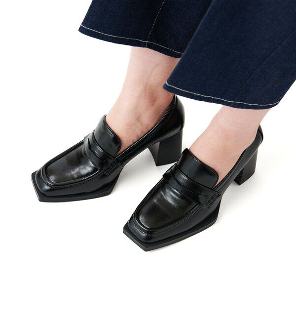 SY UNITED ARROWS「＜SY＞ヒールローファー パンプス75●&uarr;」|パンプス|