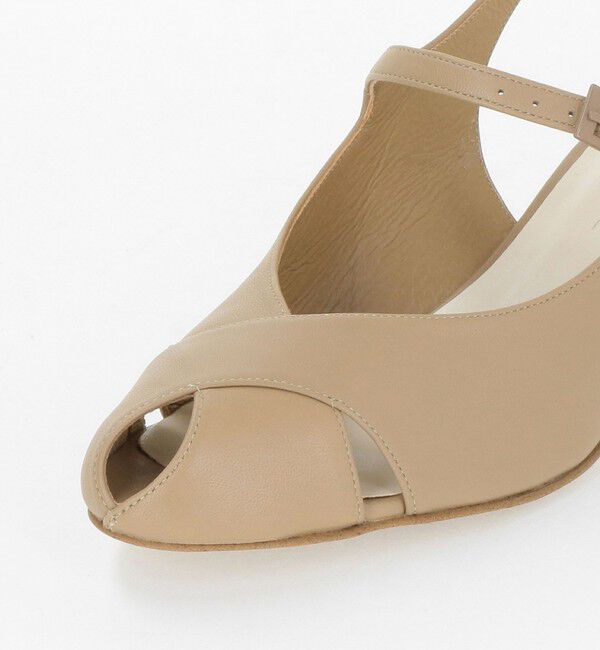 ODETTE E ODILE「クロスオープントゥ バックベルト パンプス40&uarr;」|パンプス|