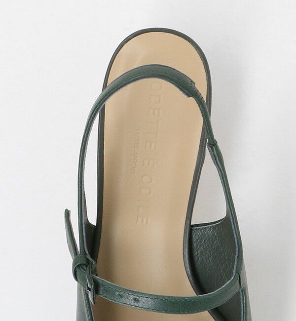 ODETTE E ODILE「クロスオープントゥ バックベルト パンプス40&uarr;」|パンプス|