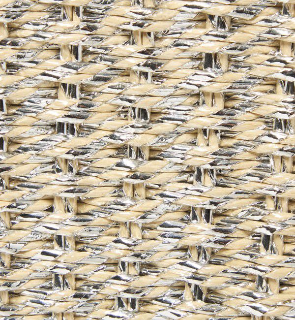 UNITED ARROWS green label relaxing「2WAY メタリック ペーパーカゴバッグ」|かごバッグ|