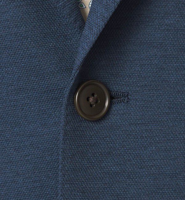 UNITED ARROWS green label relaxing「ポリエステル ジャージ カノコ 2B ジャケット -ウォッシャブル・ストレッチ・吸水速乾-」|テーラードジャケット|