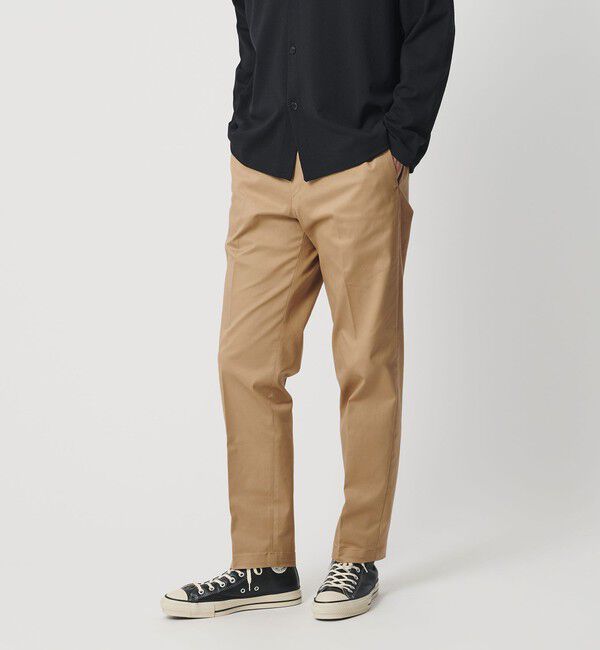 BEAUTY&YOUTH UNITED ARROWS「ストレッチ チノ ノープリーツ スリム パンツ NO.1」|チノ|BEIGE