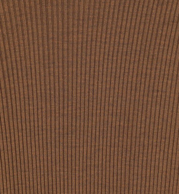 DES PRES「シルクコットンリブ ハーフスリーブプルオーバー」|Tシャツ・カットソー|