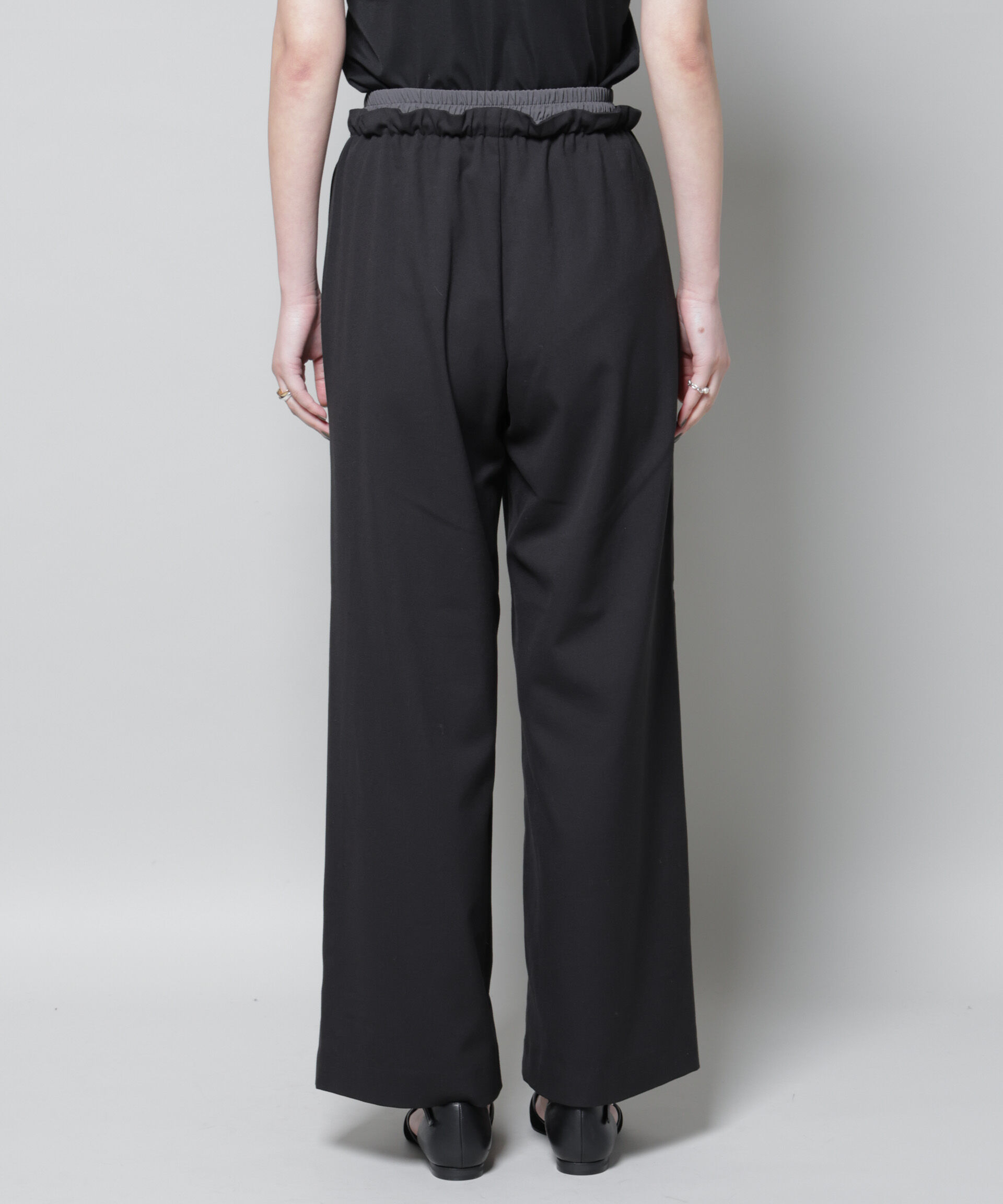 nano･universe「ファンクションダブルウエストイージーパンツ」|チノ|