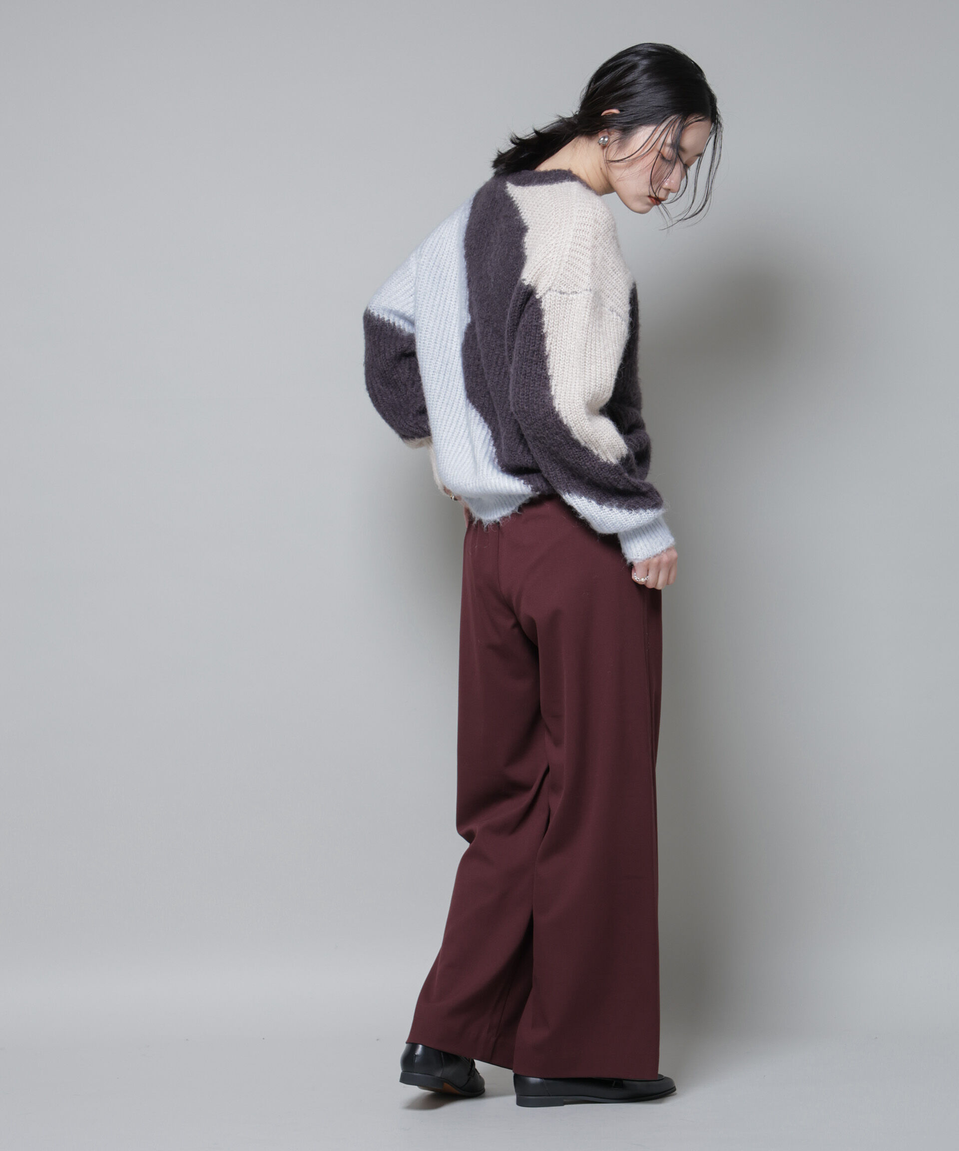 nano･universe「ファンクションダブルウエストイージーパンツ」|チノ|