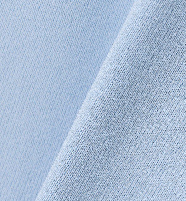 NOLLEY'S sophi「《手洗い可能/アンサンブル対応》マルチファンクション総針半袖プルオーバー」|ニット・セーター|