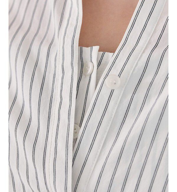 VIS「レイヤードストライプシャツ」|シャツ・ブラウス|