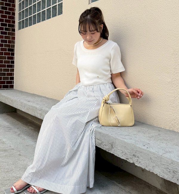  「【@__misa__03企画】プレート付きドッキング半袖ワンピース」|ワンピース|