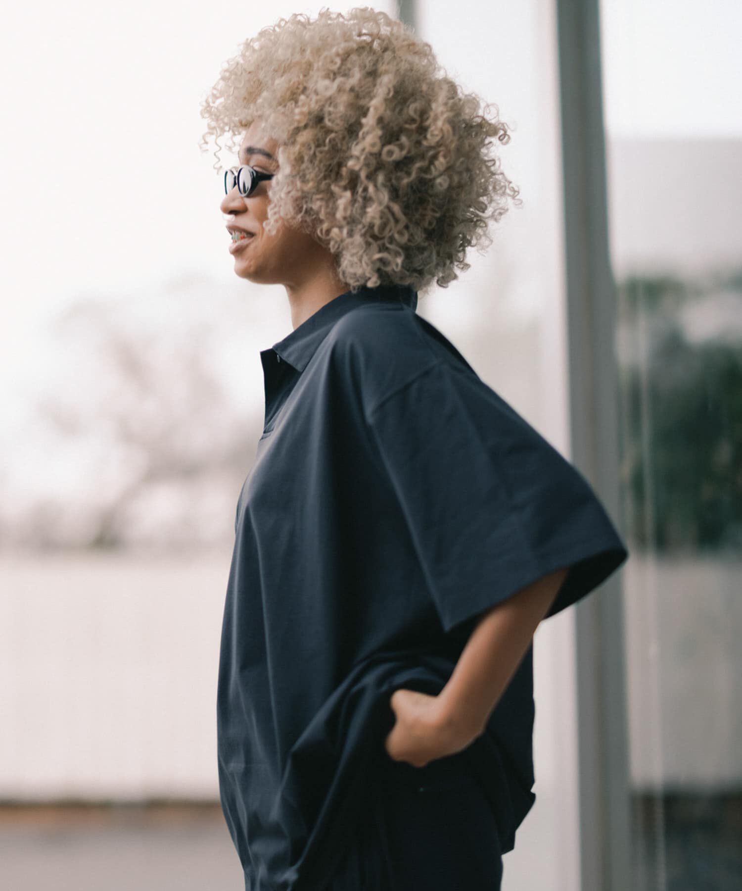 URBAN RESEARCH「Wide Dad　BREEZY TECH ポロシャツ」|ポロシャツ|