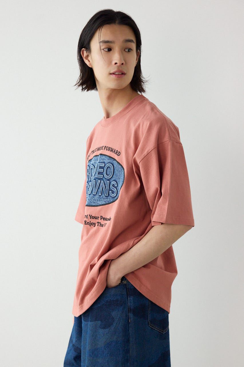 RODEO CROWNS「エンボスデニムロゴTシャツ」|Tシャツ・カットソー|
