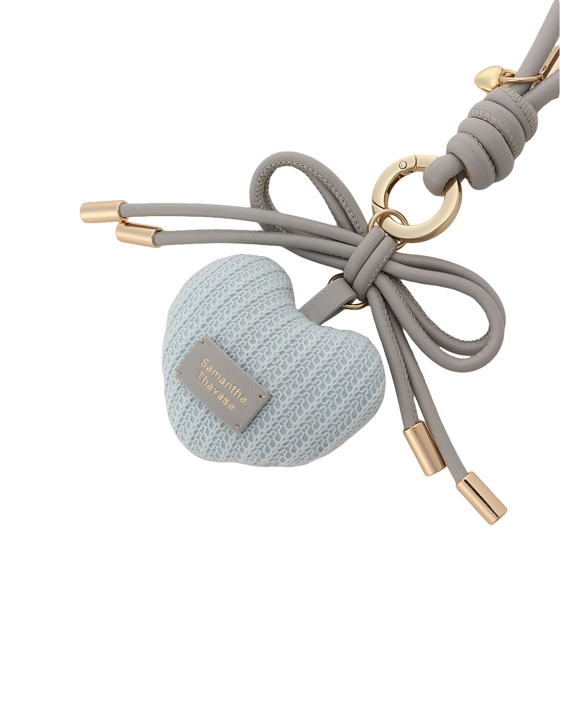 Samantha Thavasa「ハートモチーフリボンバッグチャーム」|チャーム・キーホルダー|