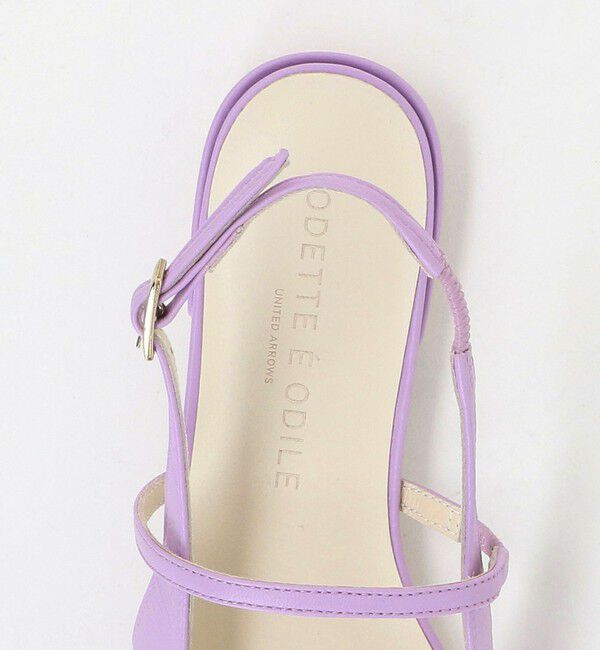 ODETTE E ODILE「ポインテッド ナロー ストラップ バックベルト フラット20&uarr;」|パンプス|