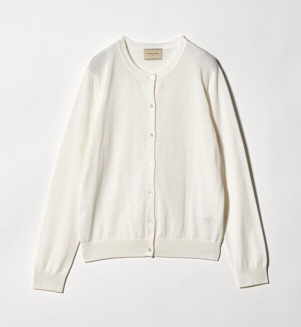 UNITED ARROWS「18G クルーネック ニットカーディガン ‐ウォッシャブル‐」|カーディガン|