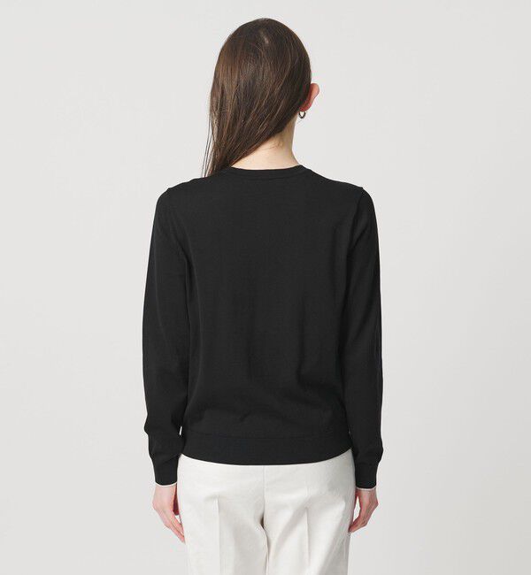 UNITED ARROWS「18G クルーネック ニットカーディガン ‐ウォッシャブル‐」|カーディガン|