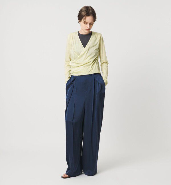 AEWEN MATOPH「＜AEWEN MATOPH＞ジャージーカシュクールカーディガン」|カーディガン|