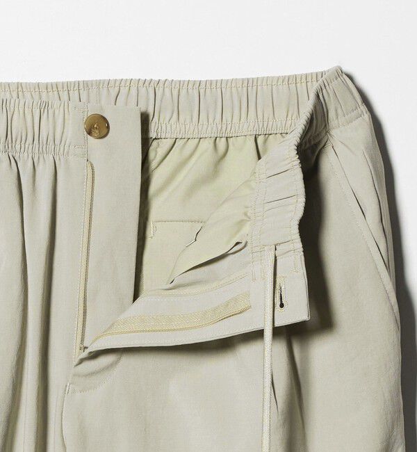 UNITED ARROWS「サマーポリエステル ナチュラルポプリン オールギャザー 1プリーツ イージーパンツ」|その他|