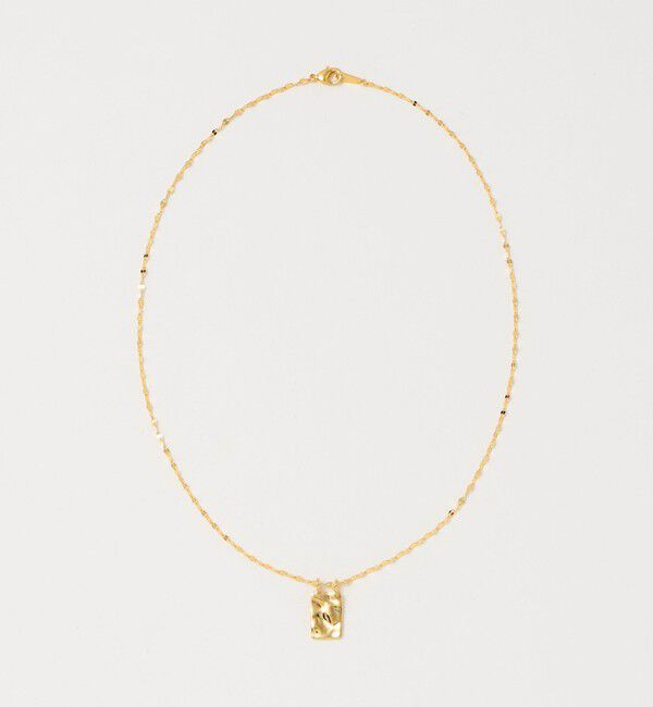 EMMEL REFINES「＜EMMEL REFINES＞EM チェーン&times;プレート ネックレス セット」|ネックレス|