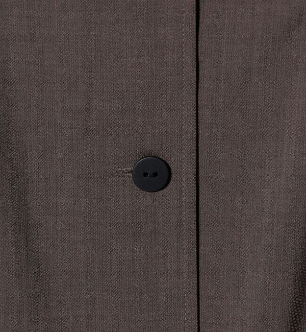 UNITED ARROWS green label relaxing「Vカラー フレア ボタン ワンピース」|ワンピース|