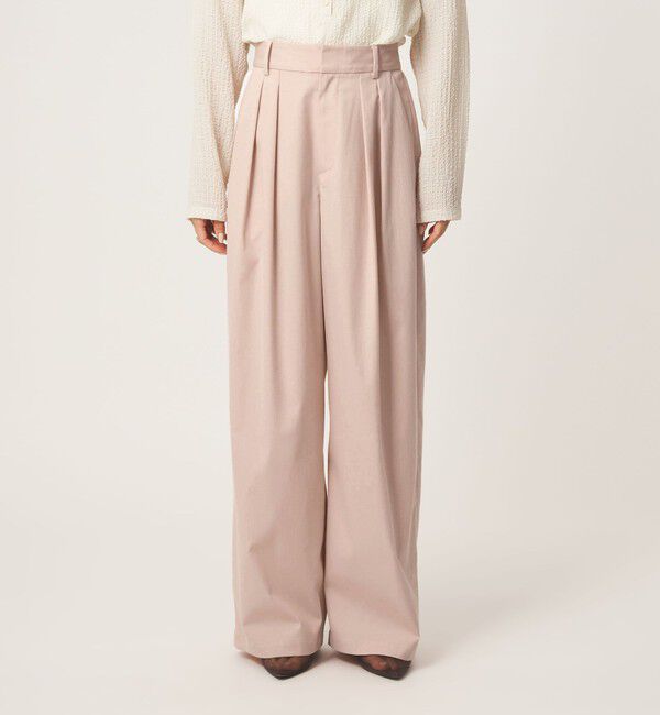 UNITED ARROWS green label relaxing「【WEB限定】＜at ease＞オルマイ スラックス ストレッチ UVカット」|スラックス|