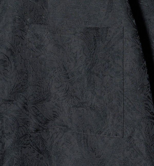 UNITED ARROWS green label relaxing「リネンライク ジャガード オープンカラー 半袖 シャツ」|シャツ・ブラウス|