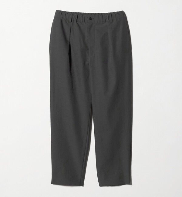 BEAUTY&YOUTH UNITED ARROWS「KOMATSU PACK 1プリーツ イージー ワイド テーパード パンツ NO.9 セットアップ対応 撥水 ウォッシャブル」|チノ|