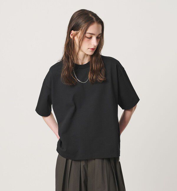 BEAUTY&YOUTH UNITED ARROWS「【WEB限定】ヘビーウエイト バレル クロップド Tシャツ」|Tシャツ・カットソー|