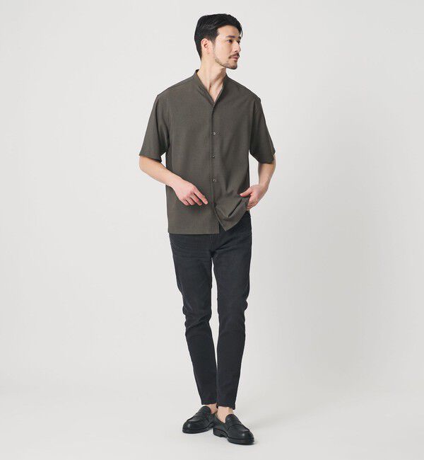 BEAUTY&YOUTH UNITED ARROWS「【WEB限定 WARDROBE SMART】 Reflax スキッパー シャツ」|シャツ・ブラウス|