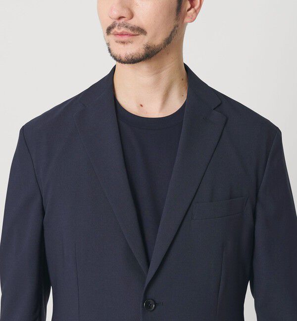 BEAUTY&YOUTH UNITED ARROWS「【WEB限定 WARDROBE SMART】 Reflax ポプリン ジャケット＆イージーパンツ」|スーツ|