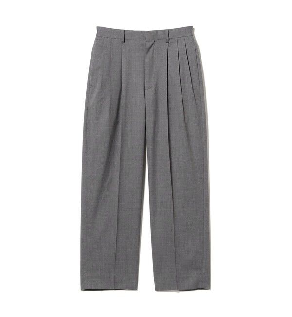 Demi-Luxe BEAMS 「YLEVE / シャンブレー ウール パンツ」|チノ|GREY