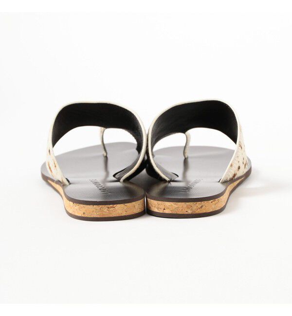 Demi-Luxe BEAMS 「LAOCOONTE / LONDRES カーフ トング サンダル」|サンダル|