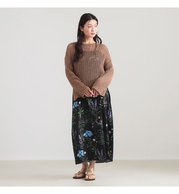 Demi-Luxe BEAMS 「3ゲージ コットン メッシュ プルオーバー」|ニット・セーター|