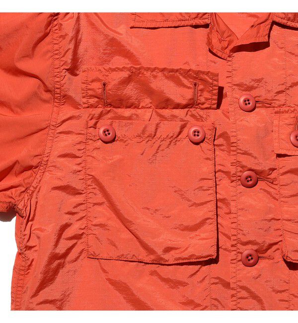 BEAMS PLUS「MIL SHT-JAC NYCO Rip stop Pigment Dye」|ブルゾン・スタジャン|