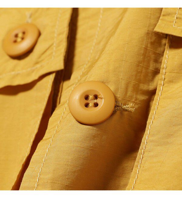 BEAMS PLUS「MIL SHT-JAC NYCO Rip stop Pigment Dye」|ブルゾン・スタジャン|